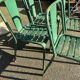 Garden table and 4 chairs set