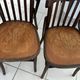 Set of 4 vintage bistro chairs from the 1960s.