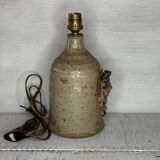 Vintage stoneware lamp base