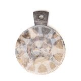 Moroccan stone cutting board, 70s