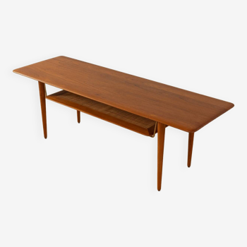 1960s coffee table, Peter Hvidt & Orla Mølgaard-Nielsen, FD-516