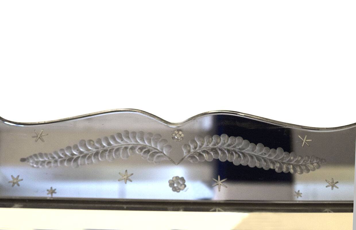 Mirror by Pietro Chiesa for Fontana Arte, 1950s