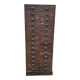 Old workshop cabinet with 28 oak drawers – workshop furniture