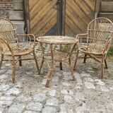 Rattan lounge set