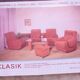 Ensemble de salon vintage bloc de l'Est, Tchécoslovaquie, 1980
