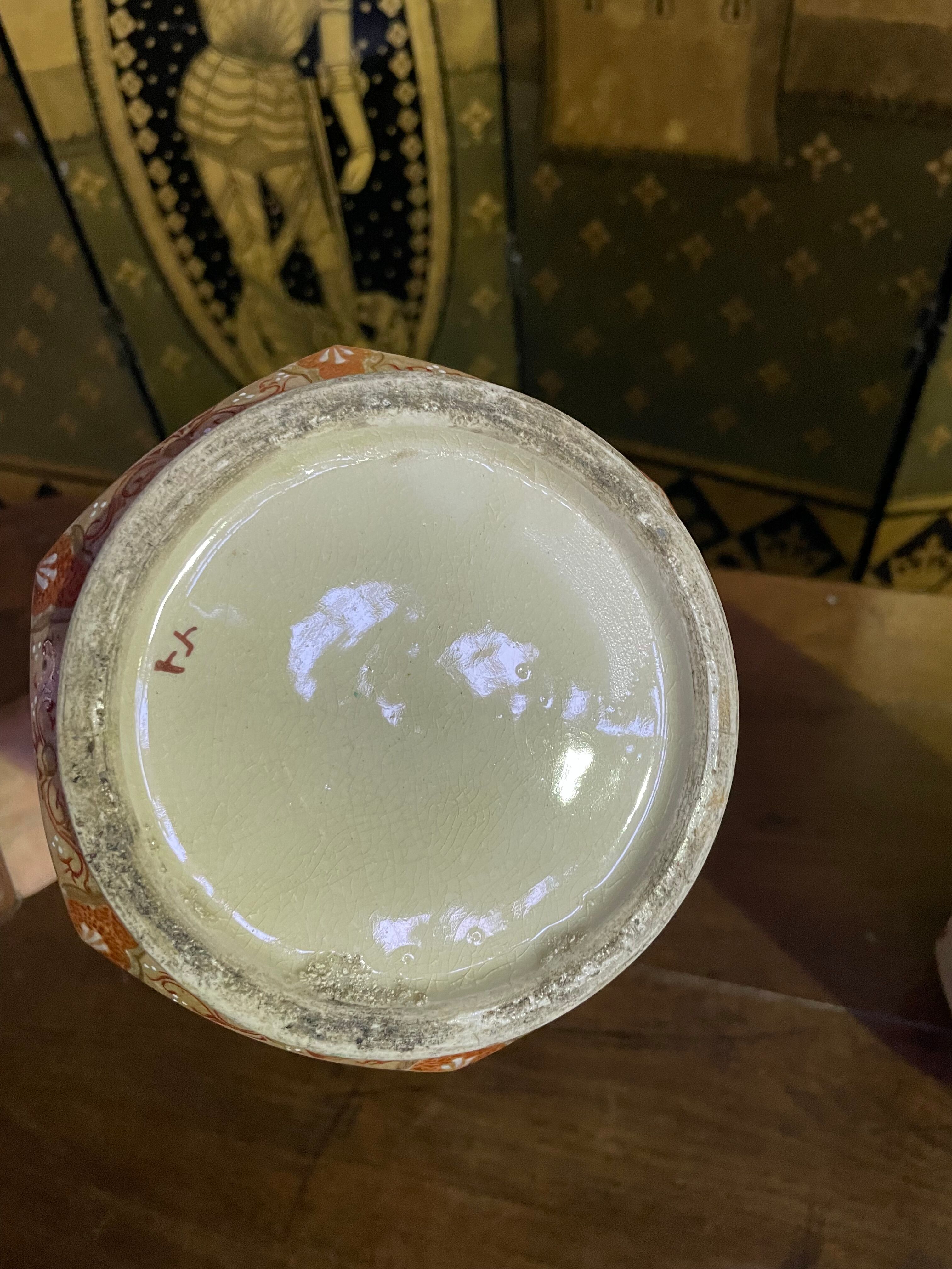 Pair of Japanese vases "Satsuma"