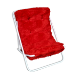 7s folding chair in faux fur
