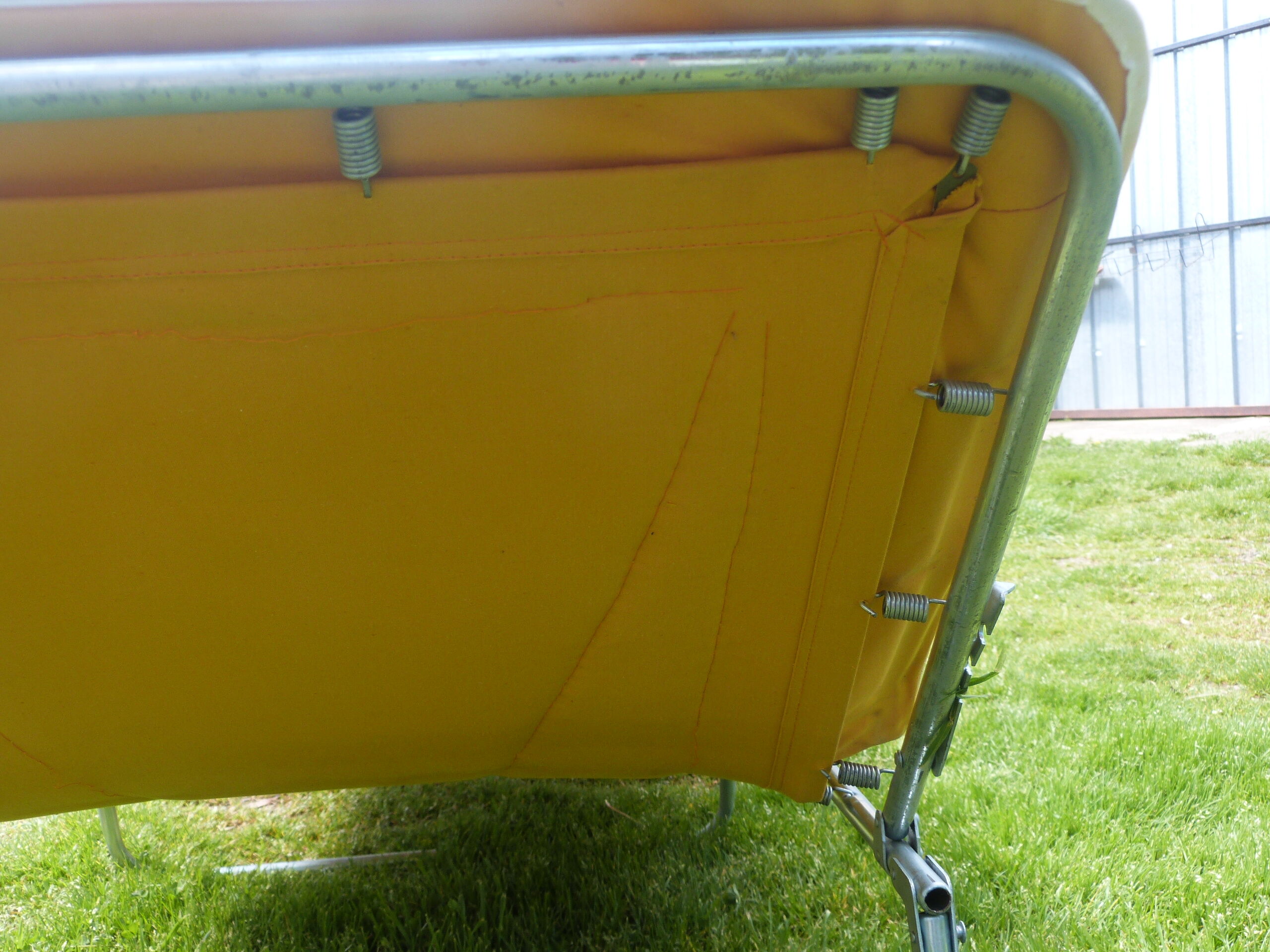 Sunbed lounger foldable Vintage
