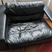 Fauteuil en cuir Steiner