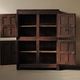 Four-door solid wood furniture, 18th century