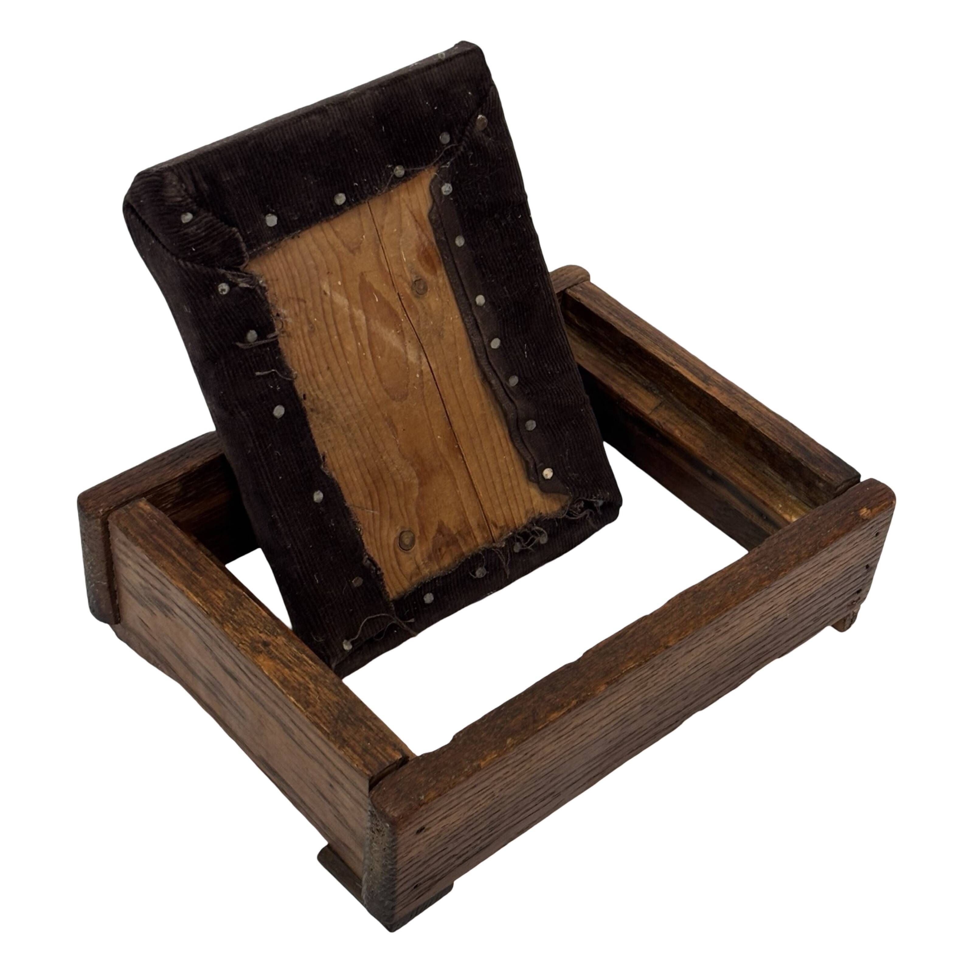 Art Deco footstool foot rest minimalist 30's design