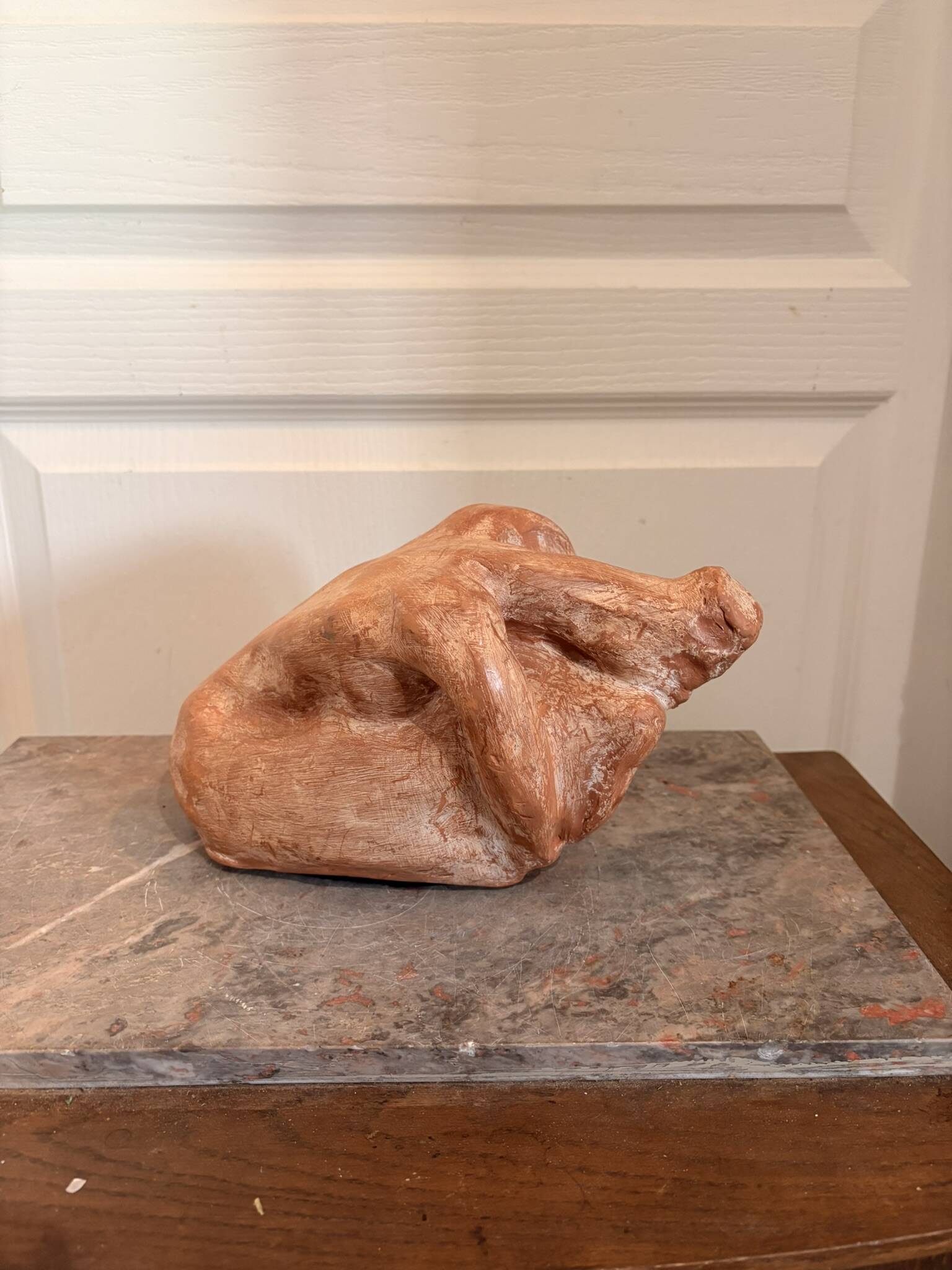 Sculpture Terracotta Statue Abstract Modern Female Nude