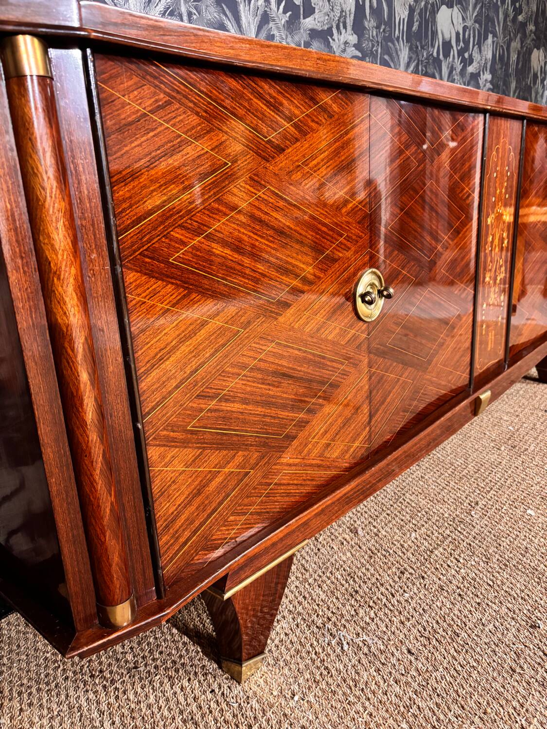Enfilade Art Deco by Leleu from the 1940s.