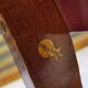 Fauteuil Bridge Stella 1950 bordeaux
