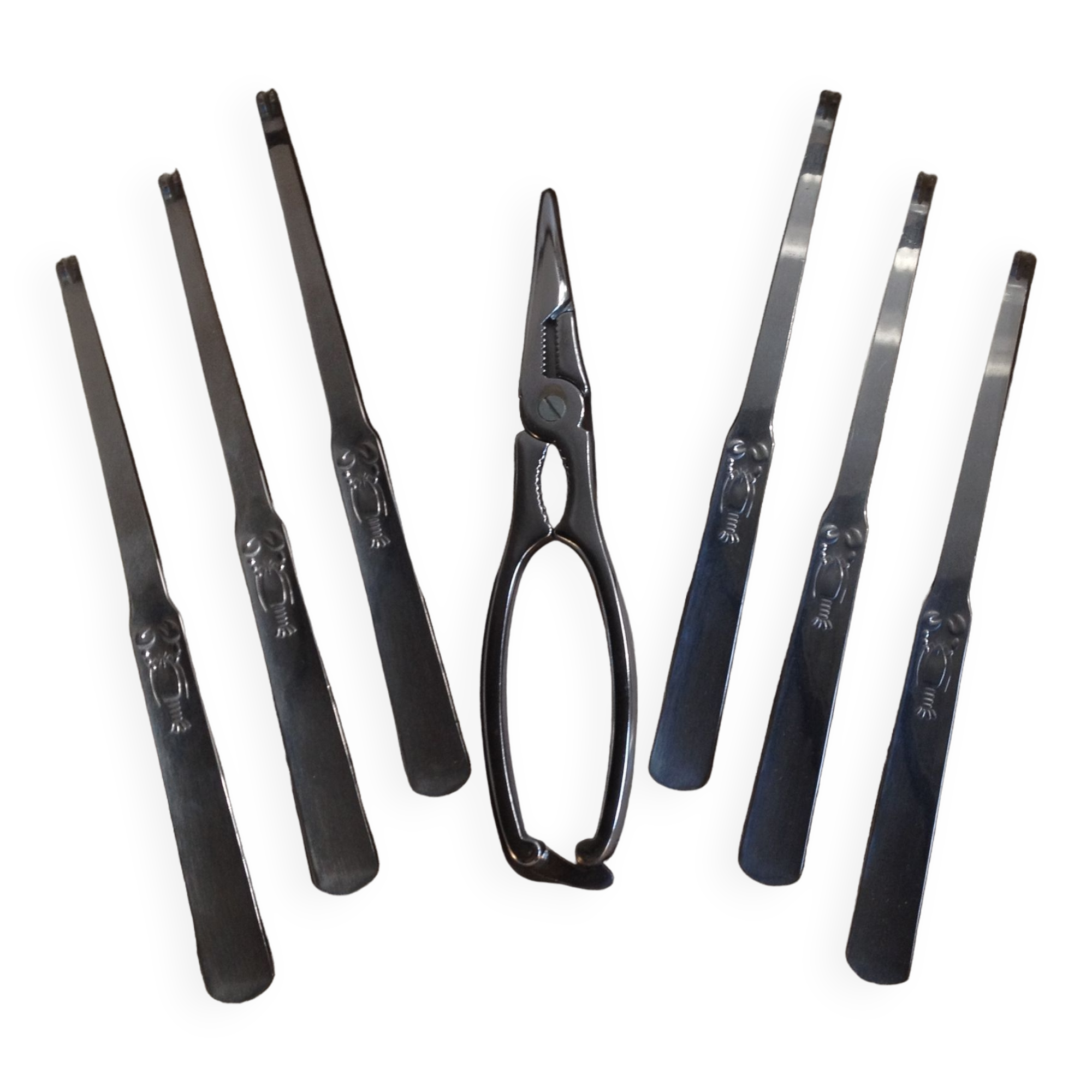Crostacean claws & 6 meat extractors lobster crab