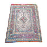 Ancient Persian Oriental rug handmade Tebriz 1.74 x 1.25 m