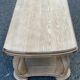 Art Deco coffee table in renovated solid oak wood