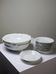 Dessert service Limoges L&Cie Lafarge 12 pieces white porcelain years