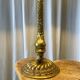 Lampe dauphin en bronze doré style Louis XV