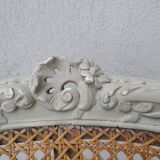 Salon Louis XV with double patinated cannage