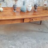 Table de ferme en merisier