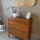 Commode vintage en chêne des années 60