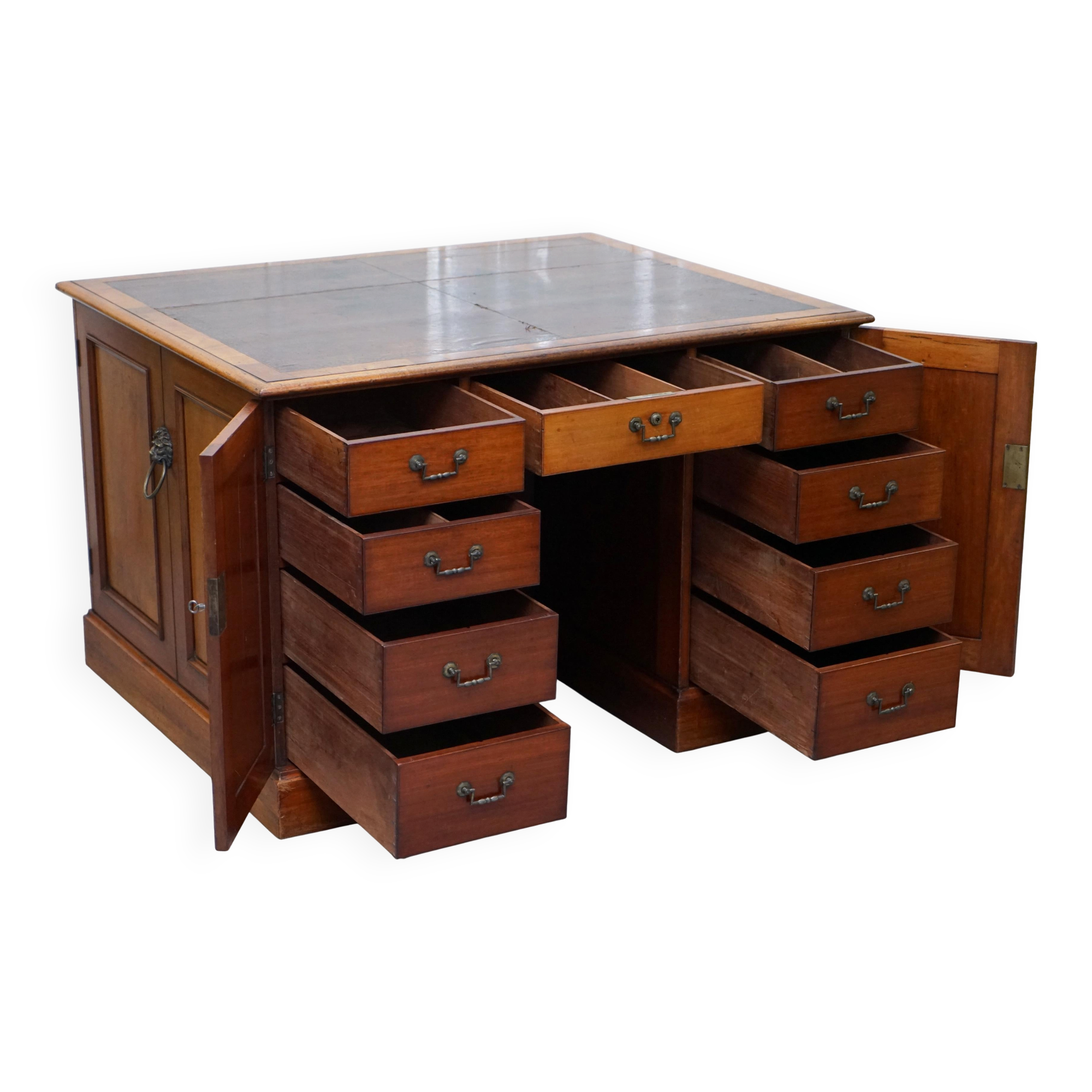 Double-sided post office bureau Gillows 1794 George III