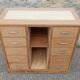 Superbe petit buffet / meuble de métier 10 tiroirs