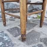 6 straw chairs in the style of the Georges Robert