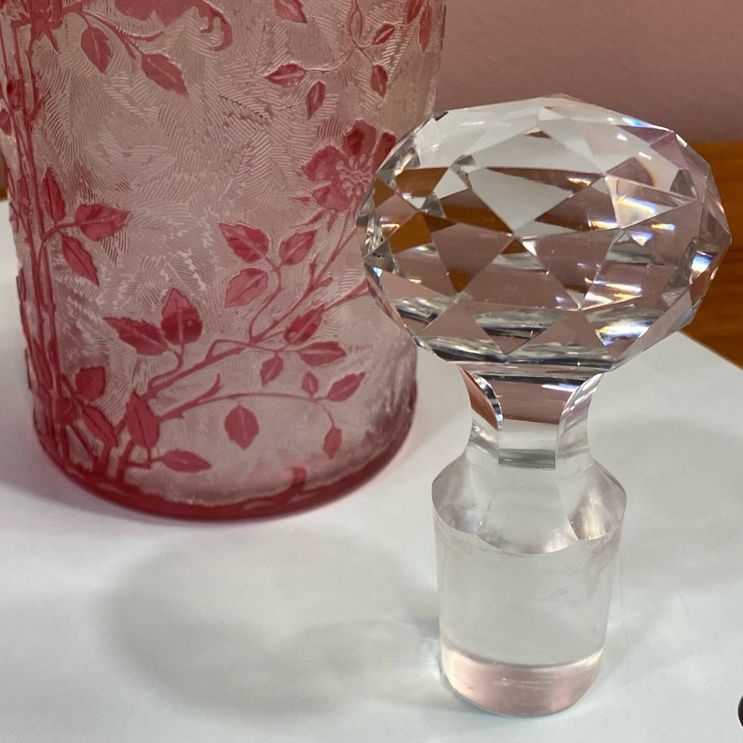 Baccarat perfume bottle