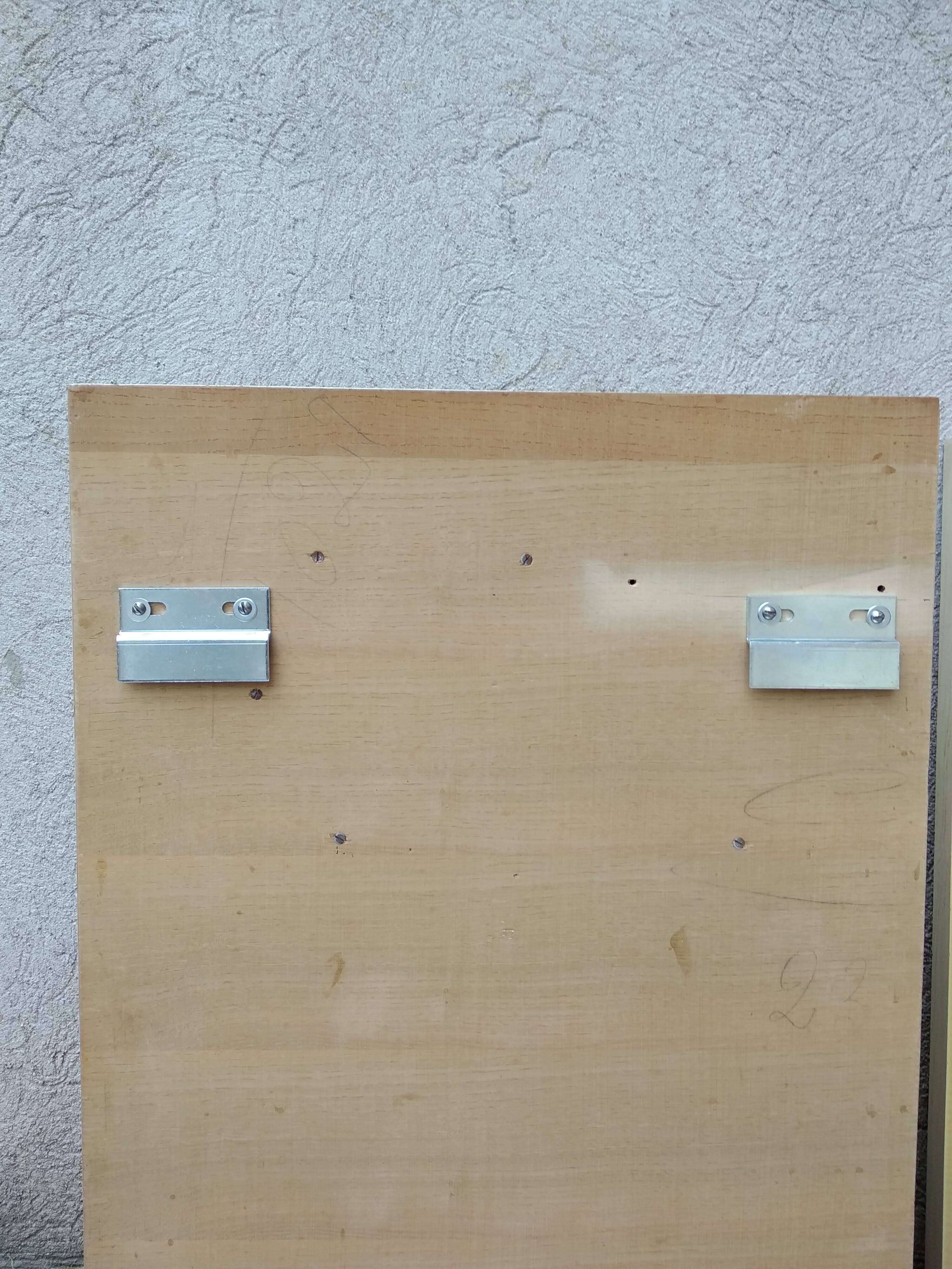 Pair of 1960s hanging bedside tables