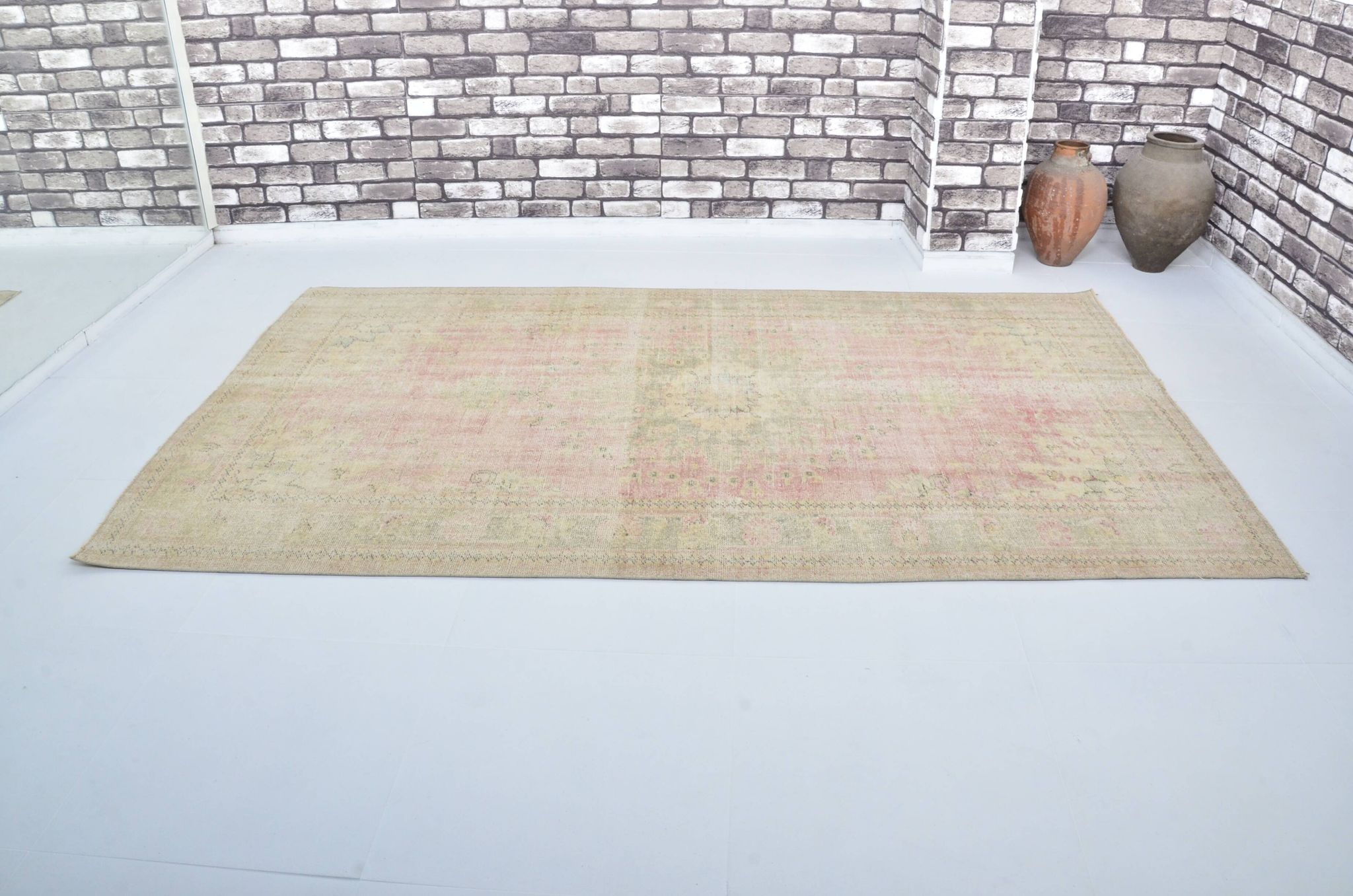 Vintage Anatolian Wool Carpet sku 3209