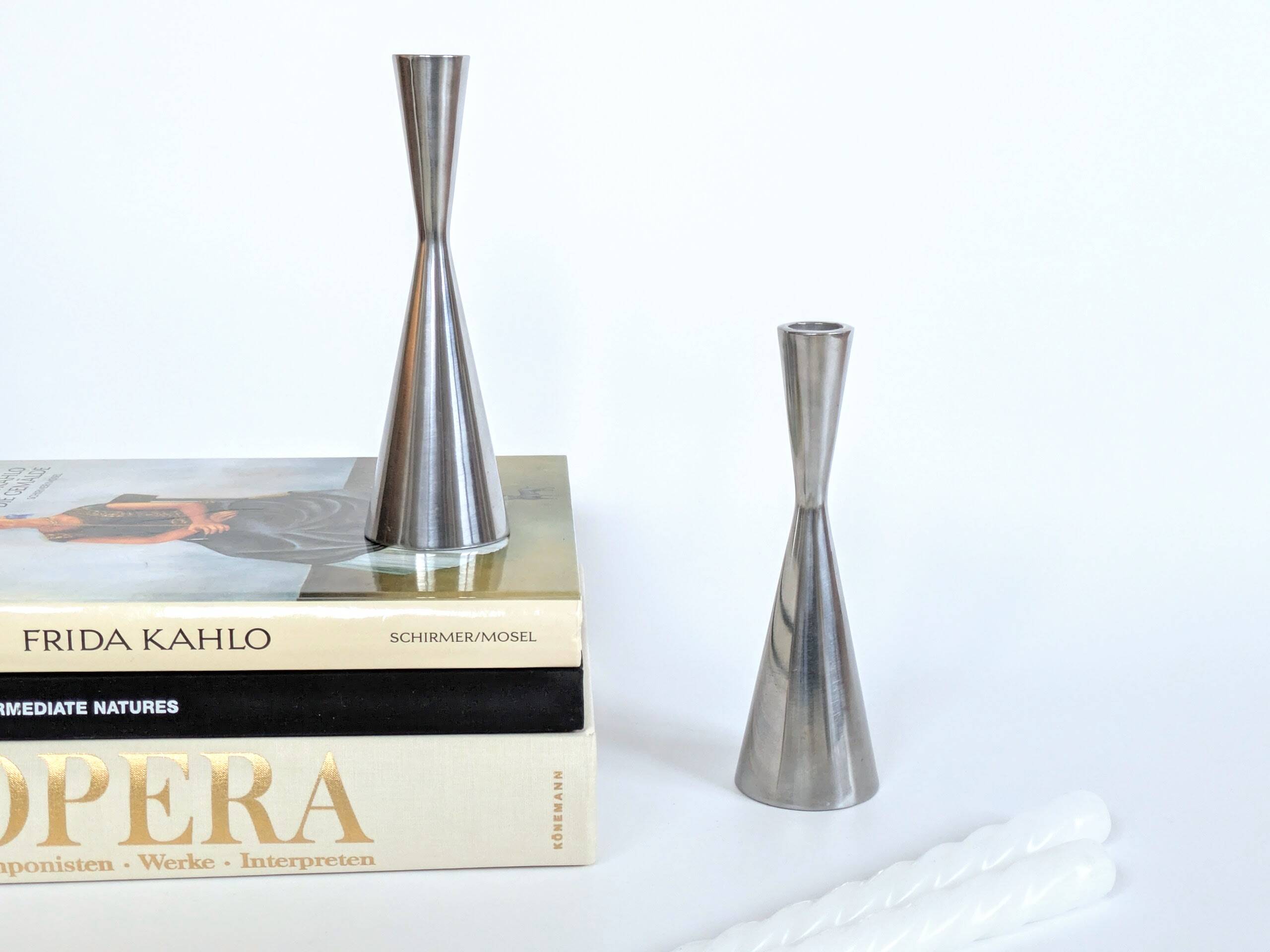 2 x Gota candle holders | Erika Pekkari for Ikea | 90s