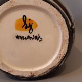 Superb large ceramic vase/jar Vallauris Jacques Laurent