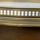 Marble bouillotte table