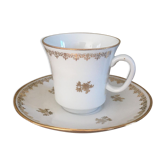 Coffee service in antique porcelain