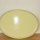 Flat oval 37, 5x27, 5 enamelled steel vintage 50/60
