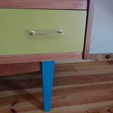 Commode vintage relookée