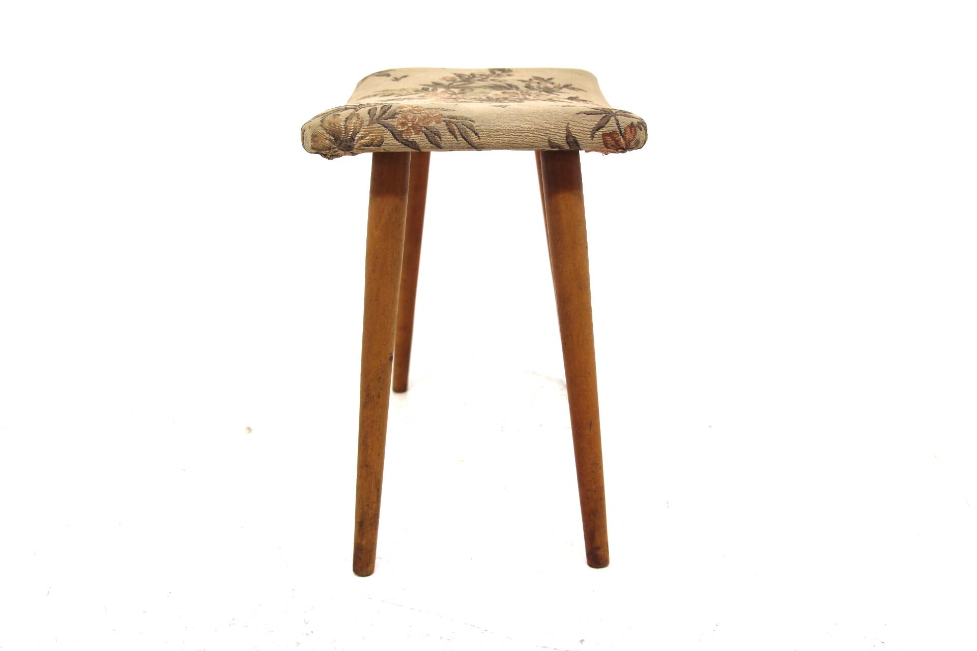 Scandinavian beech stool, Sweden, 1960