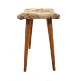 Scandinavian beech stool, Sweden, 1960