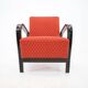 Pair of Design Renovated Armchairs by Arch. Kropacek and Kozelka, 1950s