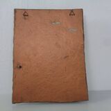 Large copper-coloured German Shepherd relief, 1960s