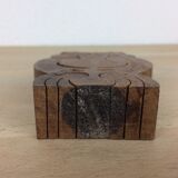 Wooden puzzle owl or owl for children