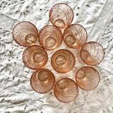 Vintage Rosaline water glasses