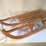 Davos vintage sled in solid beech - 60s/70s