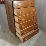 Vintage rag chest of drawers from the 60s