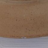 Lot of 4 plates cap sandstone from Brenne France vintage 70s