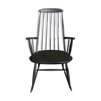 Fauteuil Bascule Rocking-chair scandinave design vintage 50 60