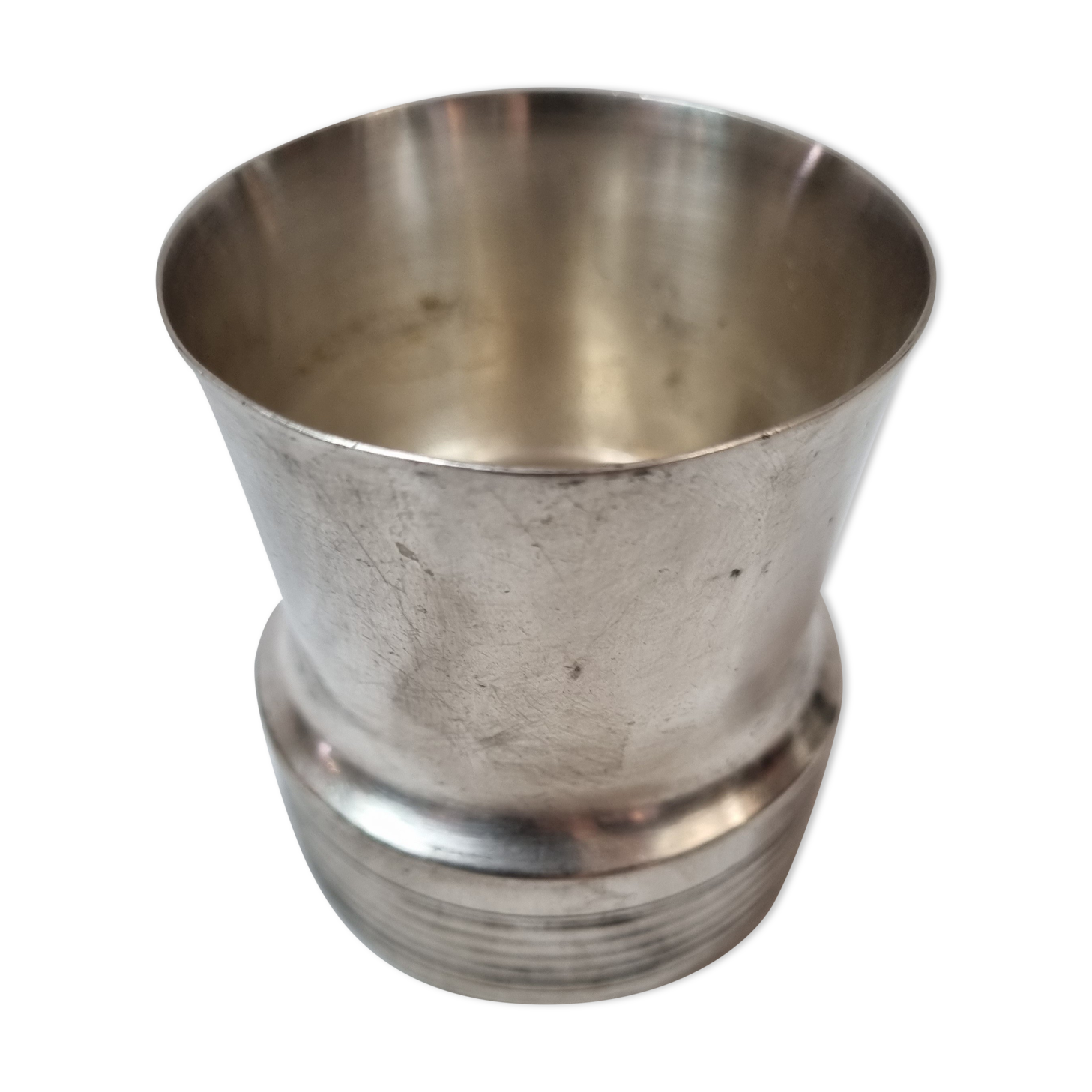 Timbale silver metal 1960