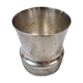 Timbale silver metal 1960